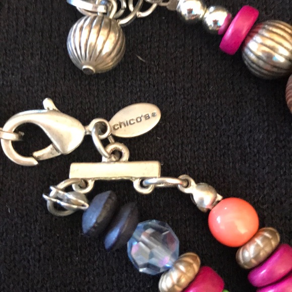 Chico’s Double Necklace Set - Picture 2 of 2